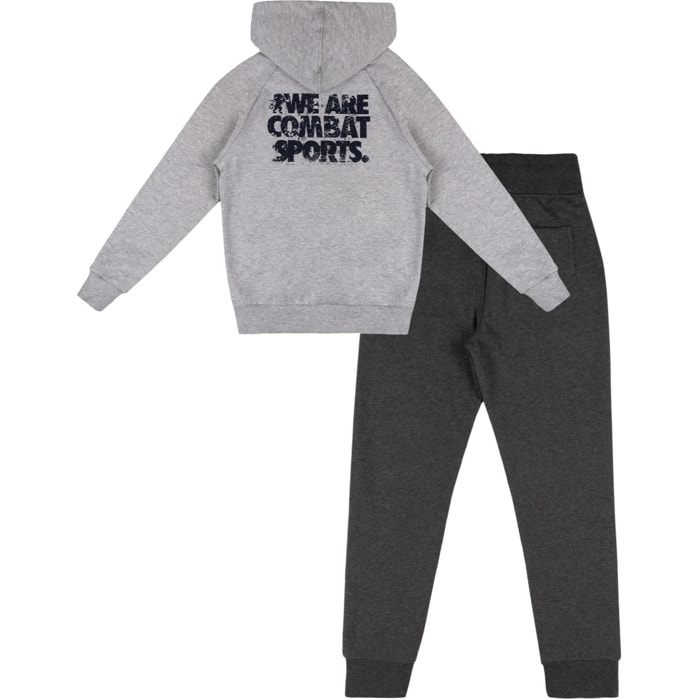 Chándal de invierno infantil WACS 'Vintage' con capucha y cremallera