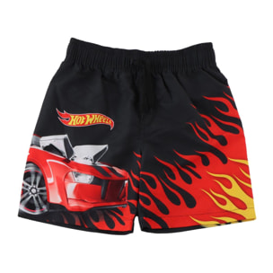 Bermuda Baño Hot Wheels - Color Negro