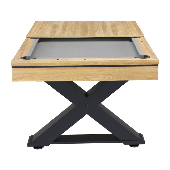 Table multi-jeux, ping-pong et billard en bois ARIZONA
