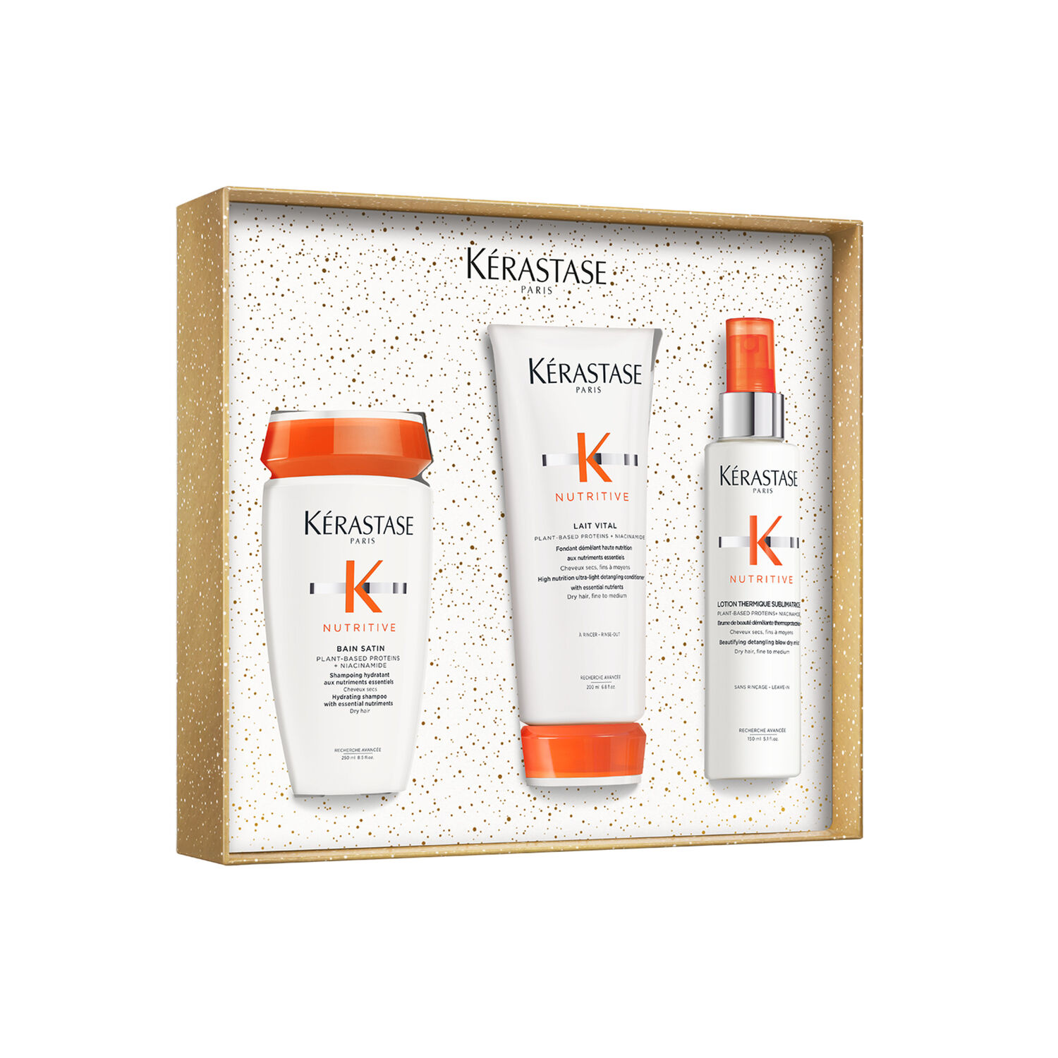 Nutritive - Coffret Bain Satin 250 ml + 2 Produits