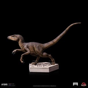 Jurassic World Icons Statua Velociraptor B 9 Cm Iron Studios