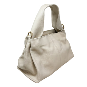Borsa a Mano in Vera Pelle Dollaro Made in Italy