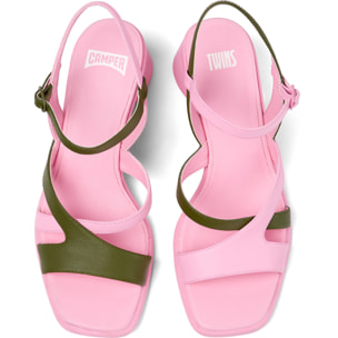 Sandalias - CAMPER Kiara - Multicolor - Cuero liso