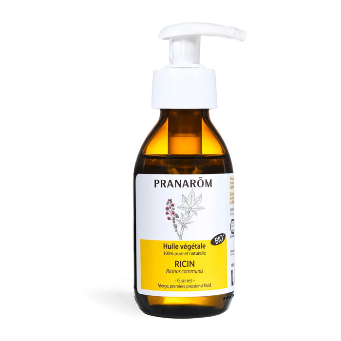 Pranarom - Huile Végétale de Ricin grand format - Bio - 100 ml