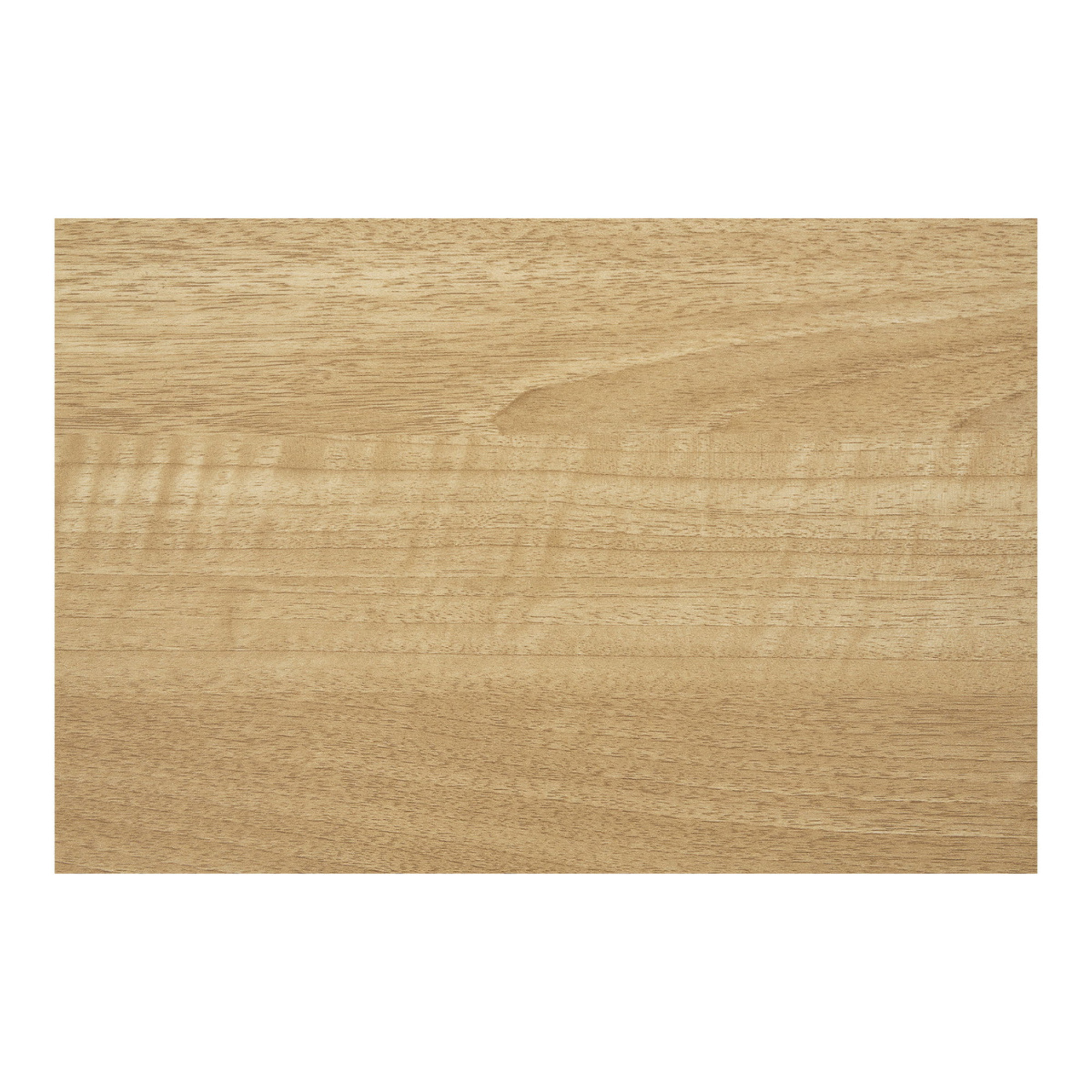 Tavolo bar Fano in melamina naturale con base in metallo nero 70x70x75 cm