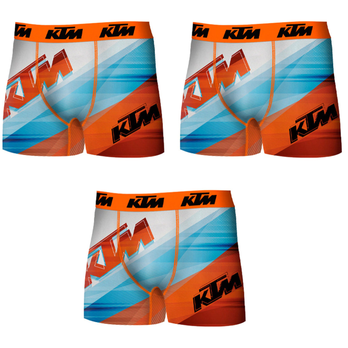 Pack 3 calzoncillos KTM Losail para hombre