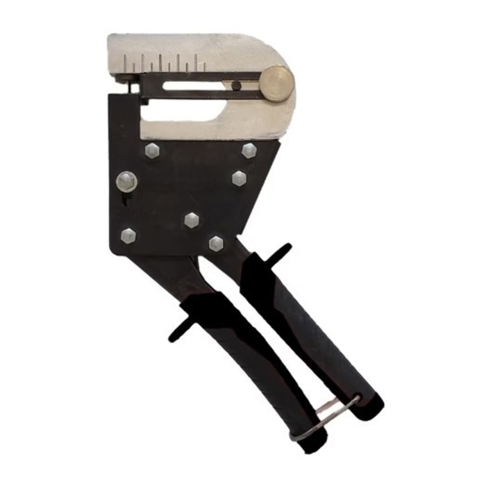 Poinçonneuse ardoise et tôle avec ses 5 poinçons - DIMOS - 215559