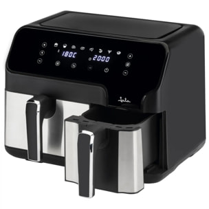 Freidora de aire JATA JEFR1228 de 9 litros. 2 cestillos. Digital. 8 programas de cocinado. Hasta 200º