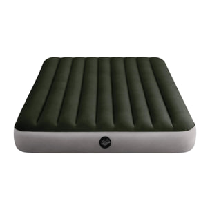 Intex Materasso Gonfiabile Dura-Beam Prestige Downy Matrimoniale con Pompa a Batteria, 152x203x25 cm