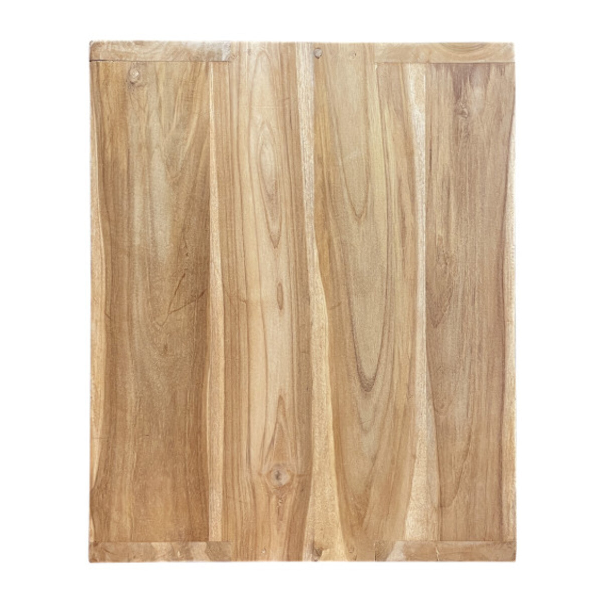 Etagère 3 cases cubes rangement 137 x 47 cm bois de teck massif - ROMA