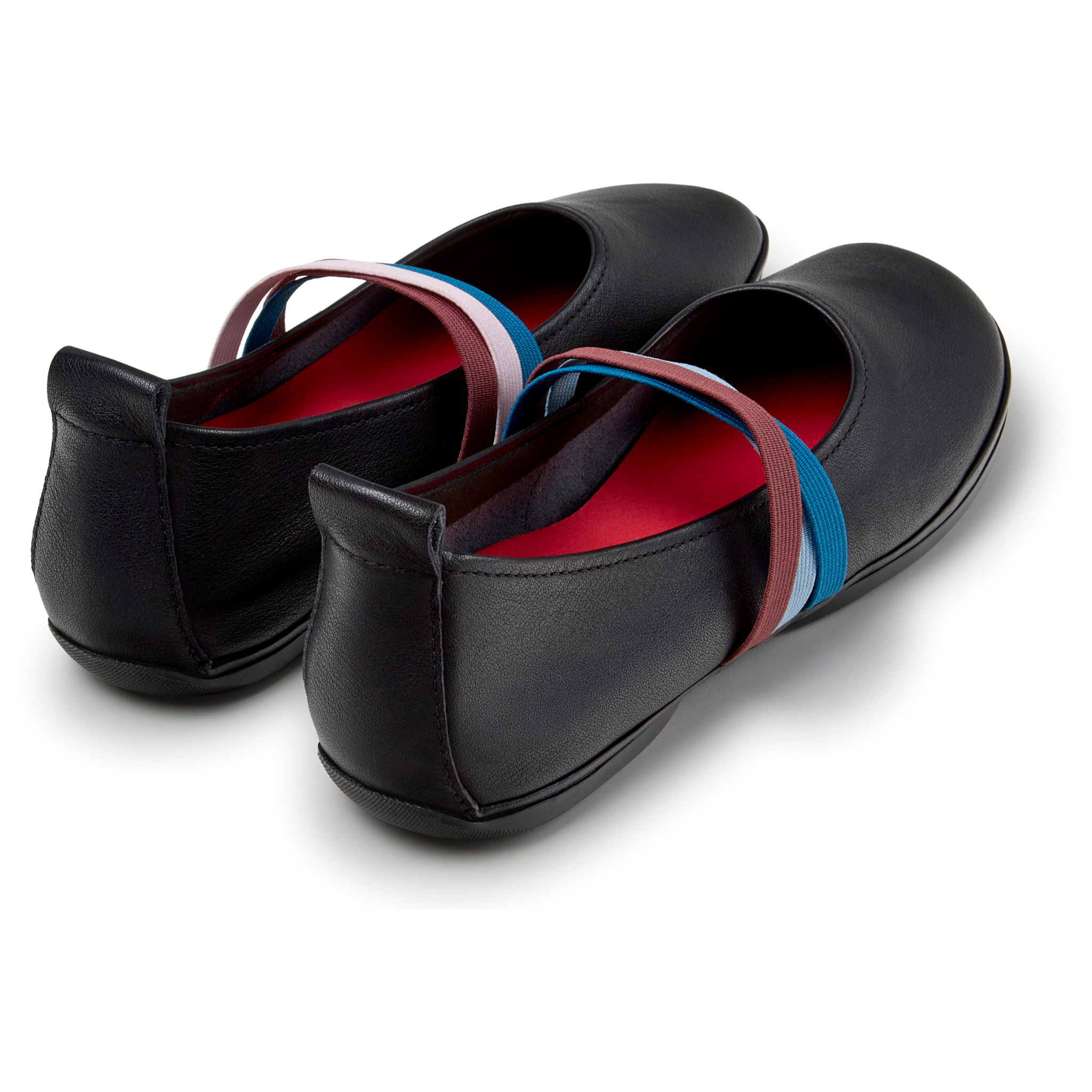 Bailarinas - CAMPER Right Nina Twins - Negro - Piel lisa