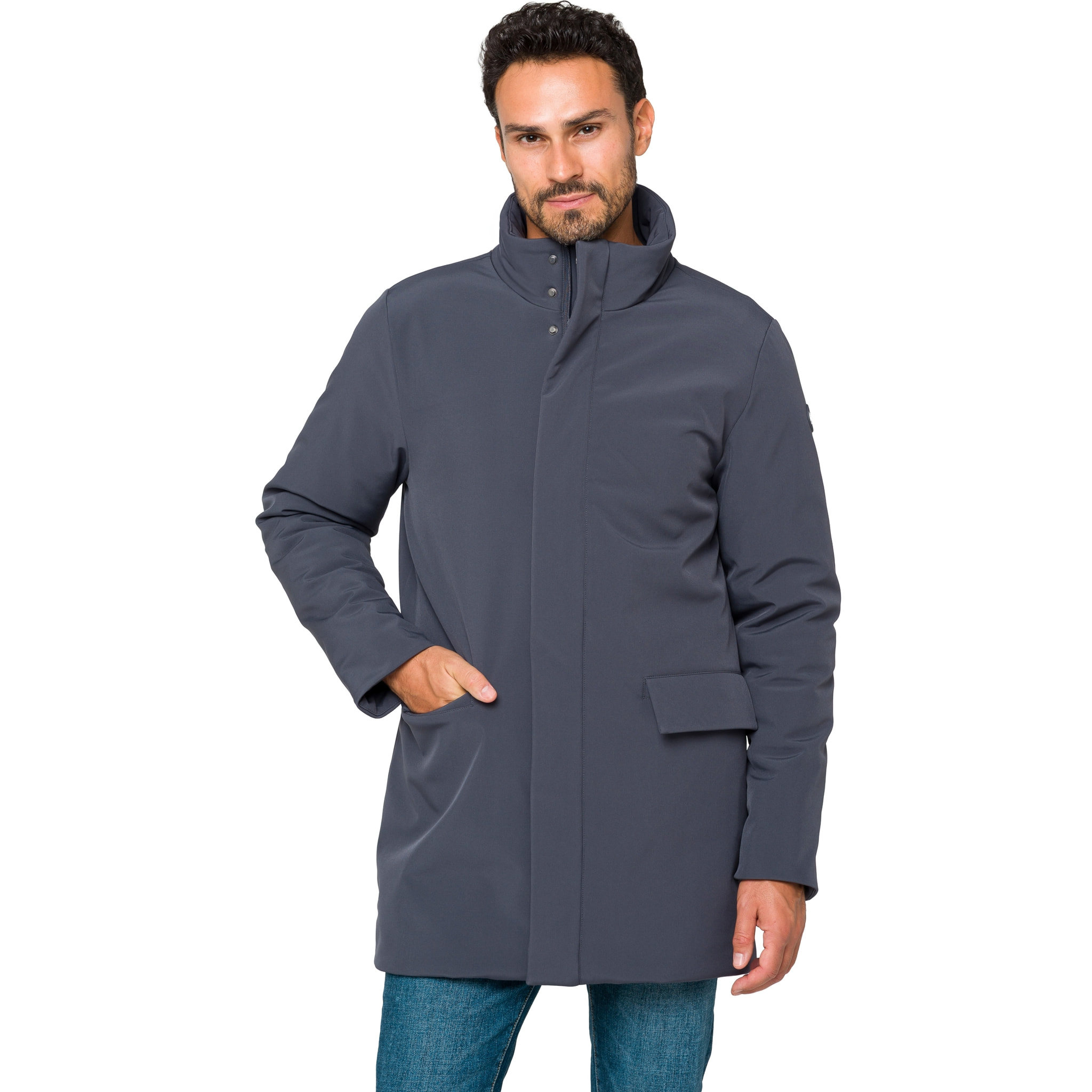 Chaqueta Hot Buttered térmica impermeable Shakotan gris oscuro