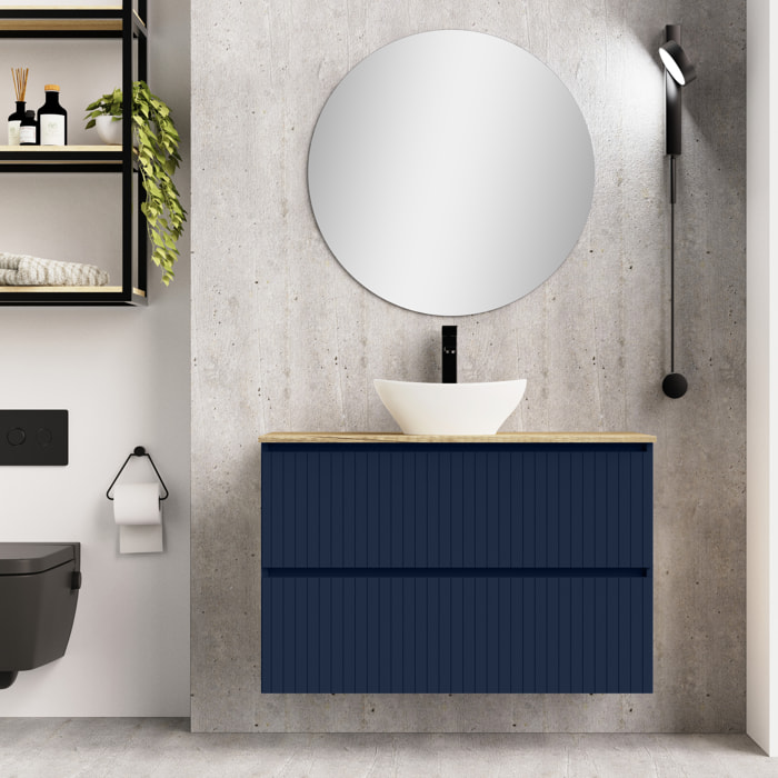 Conjunto de baño Hali Alday, 100 cm, Navi Blue