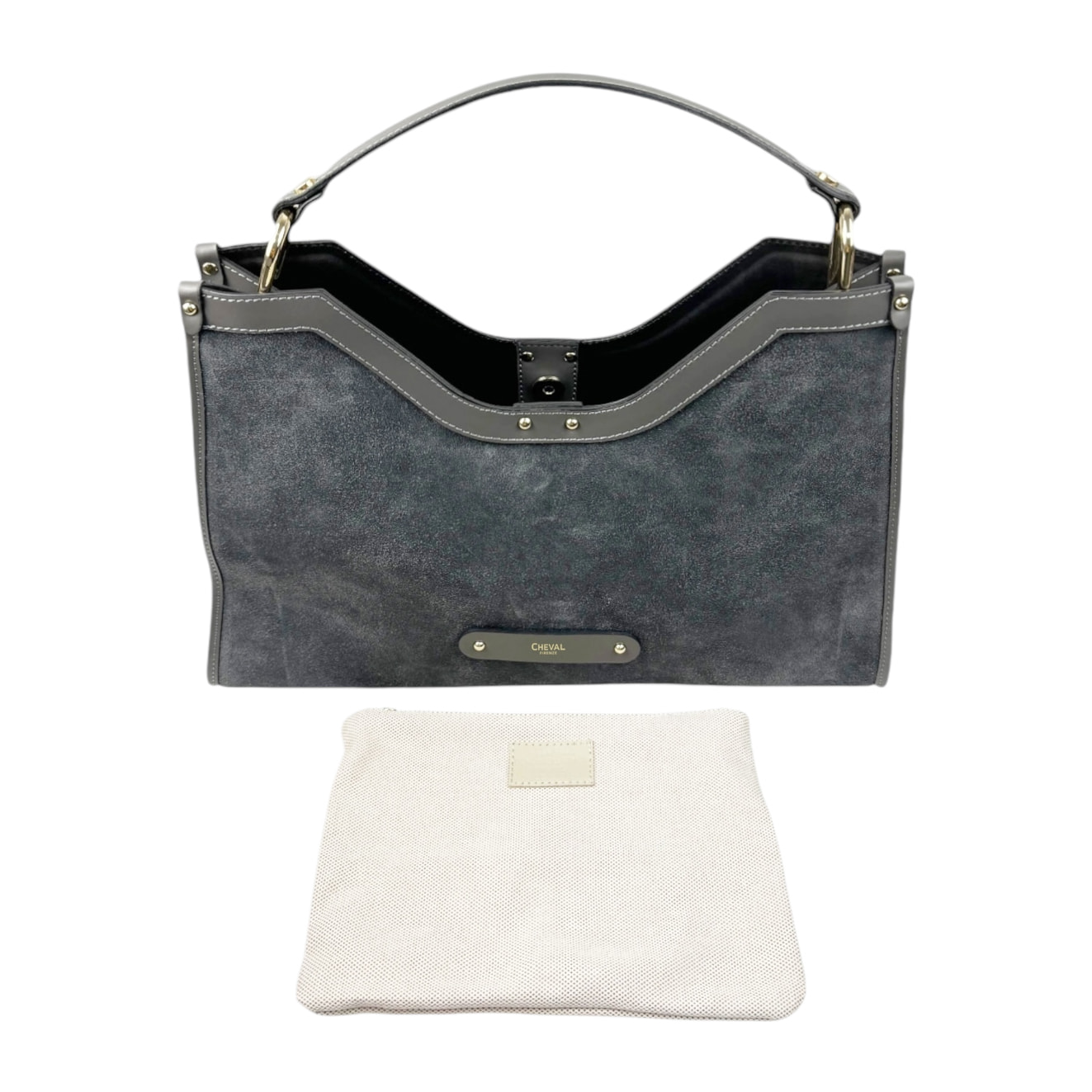 Bolso de Hombro Cheval Firenze Capri F/W Gris Oscuro