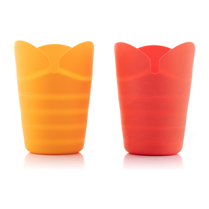 Palomiteras de Silicona Plegables Popbox InnovaGoods (Pack de 2)