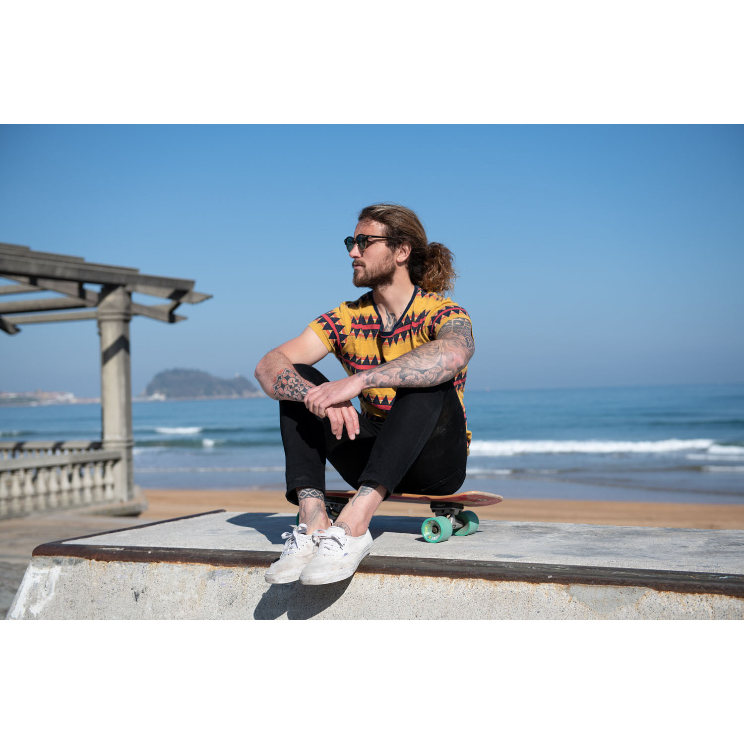 GAFAS DE SOL OCEAN MARLON de color Negro