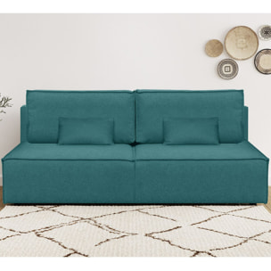 Canapé convertible 3 places en tissu - MILLA NEW