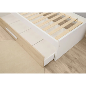 Cama Nido Marmota - Dos Camas de 90 o Cama + Cajón de almacenaje - Práctica y Robusta