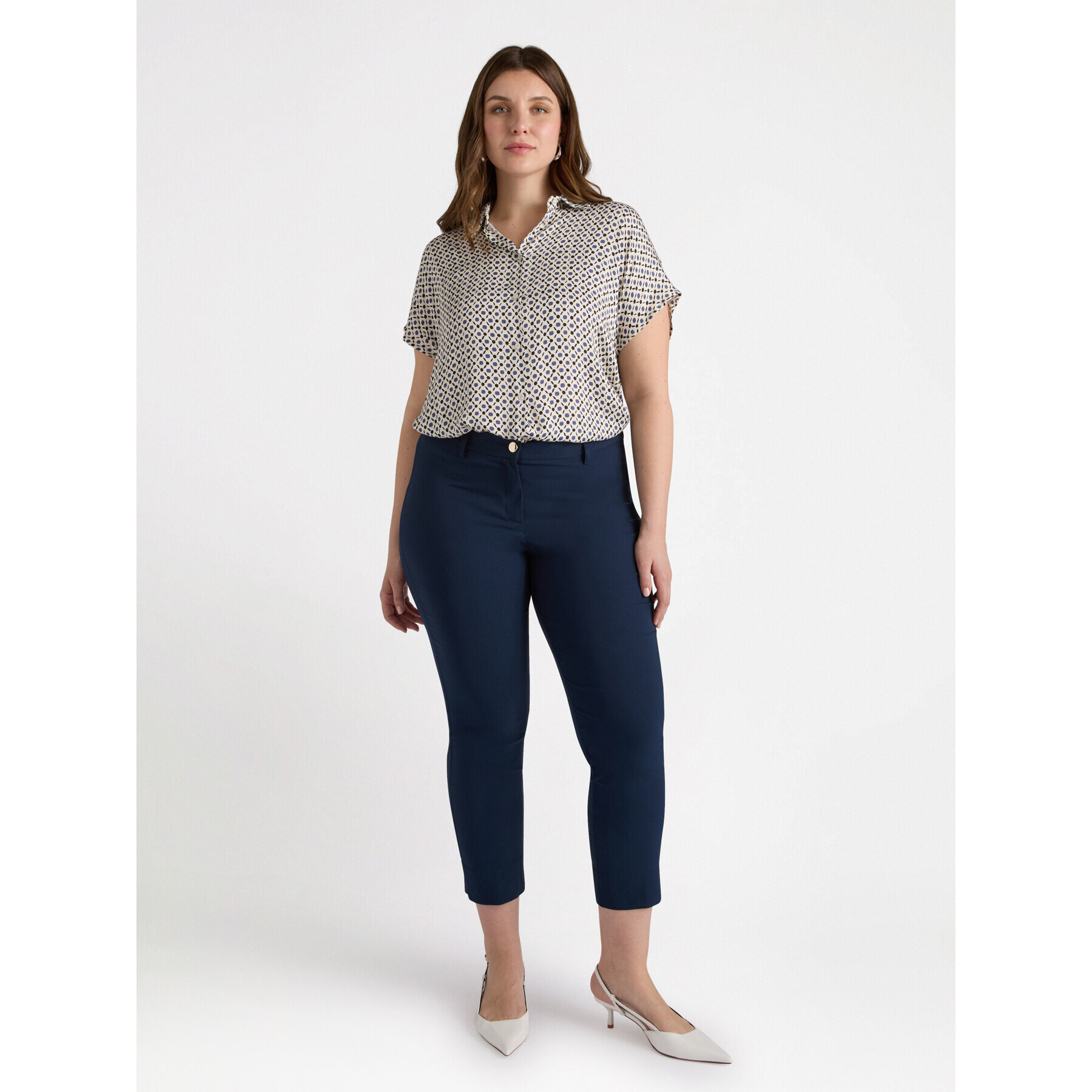 Fiorella Rubino - Pantaloni capri - Blu