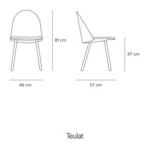 Silla Sadira verde 2P/Caja