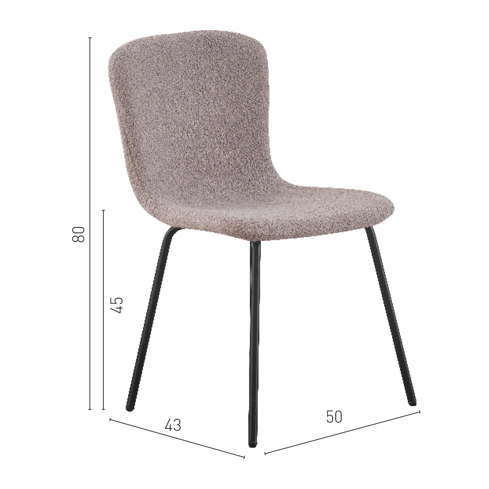 Silla Cannes Gris