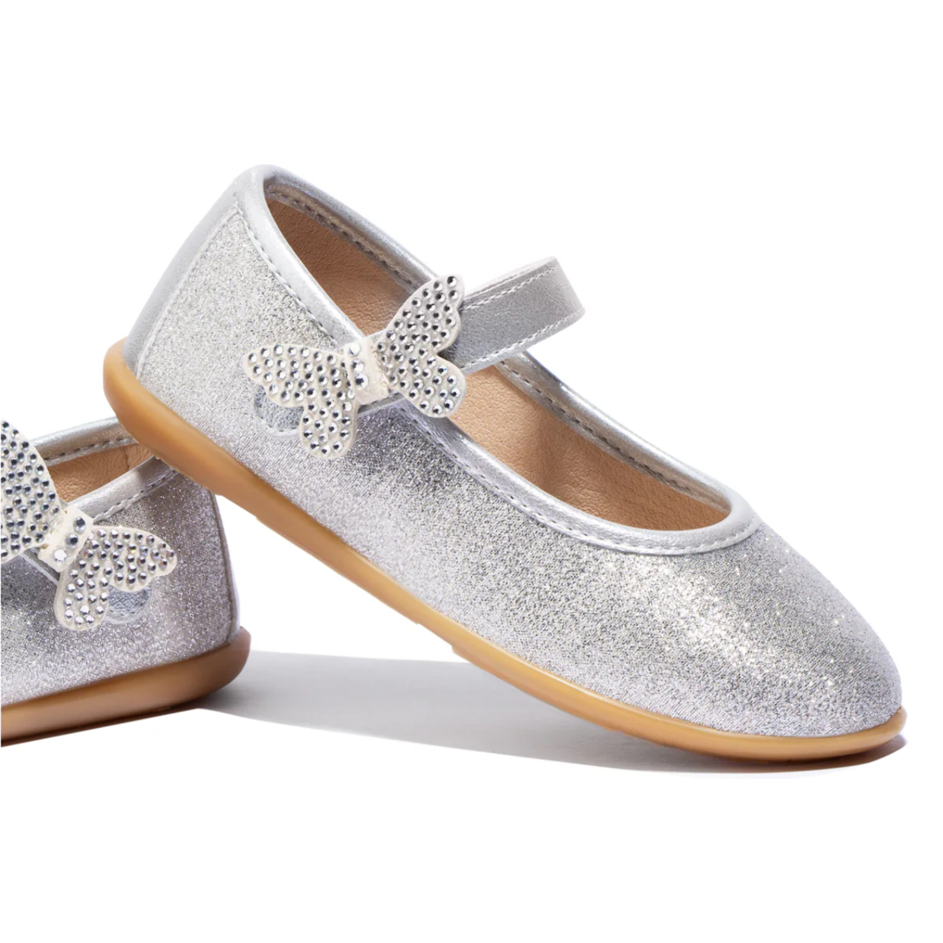 Bailarinas Mariposa Plata