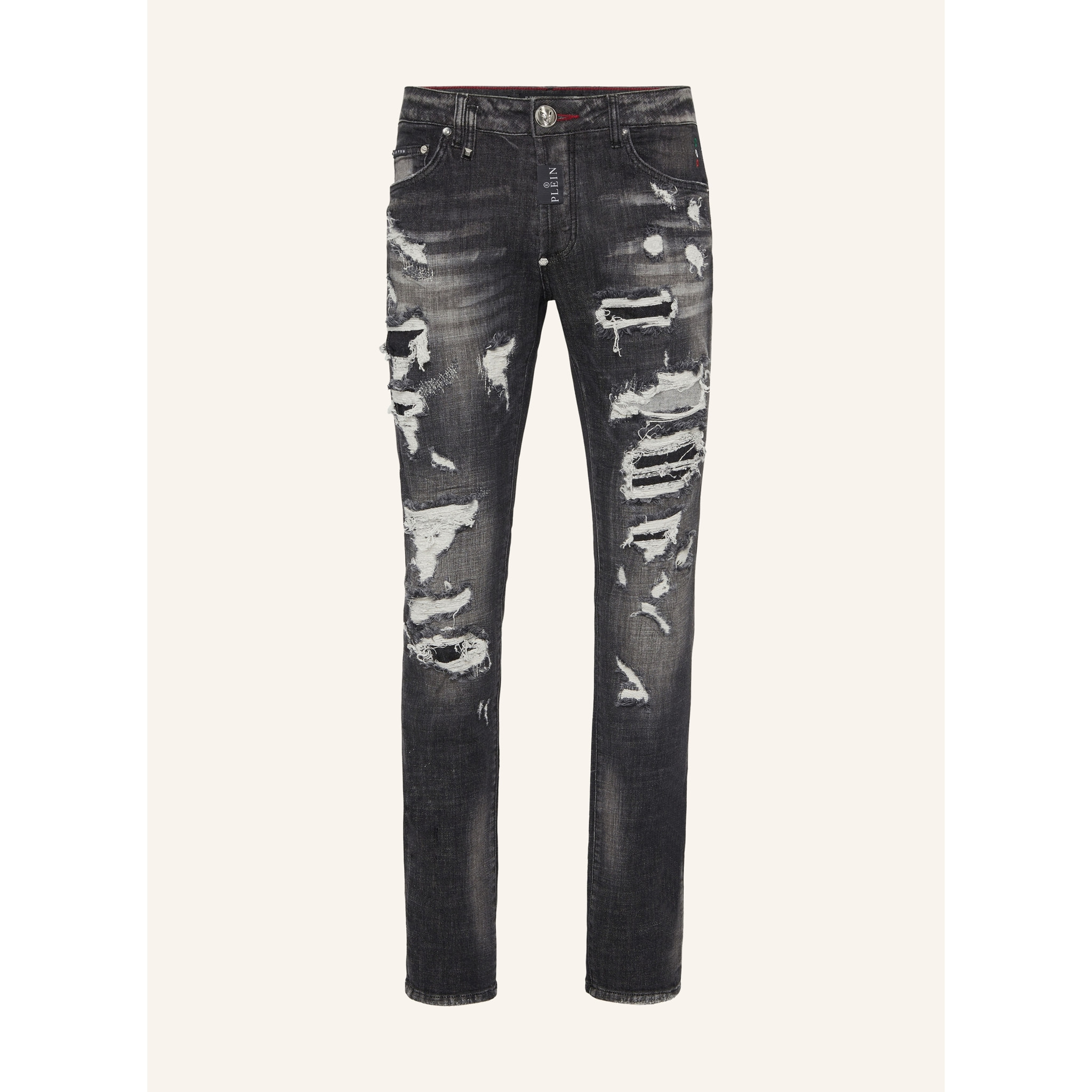 PHILIPP PLEIN Jeans Straight Cut HEXAGON