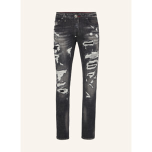 PHILIPP PLEIN Jeans Straight Cut HEXAGON