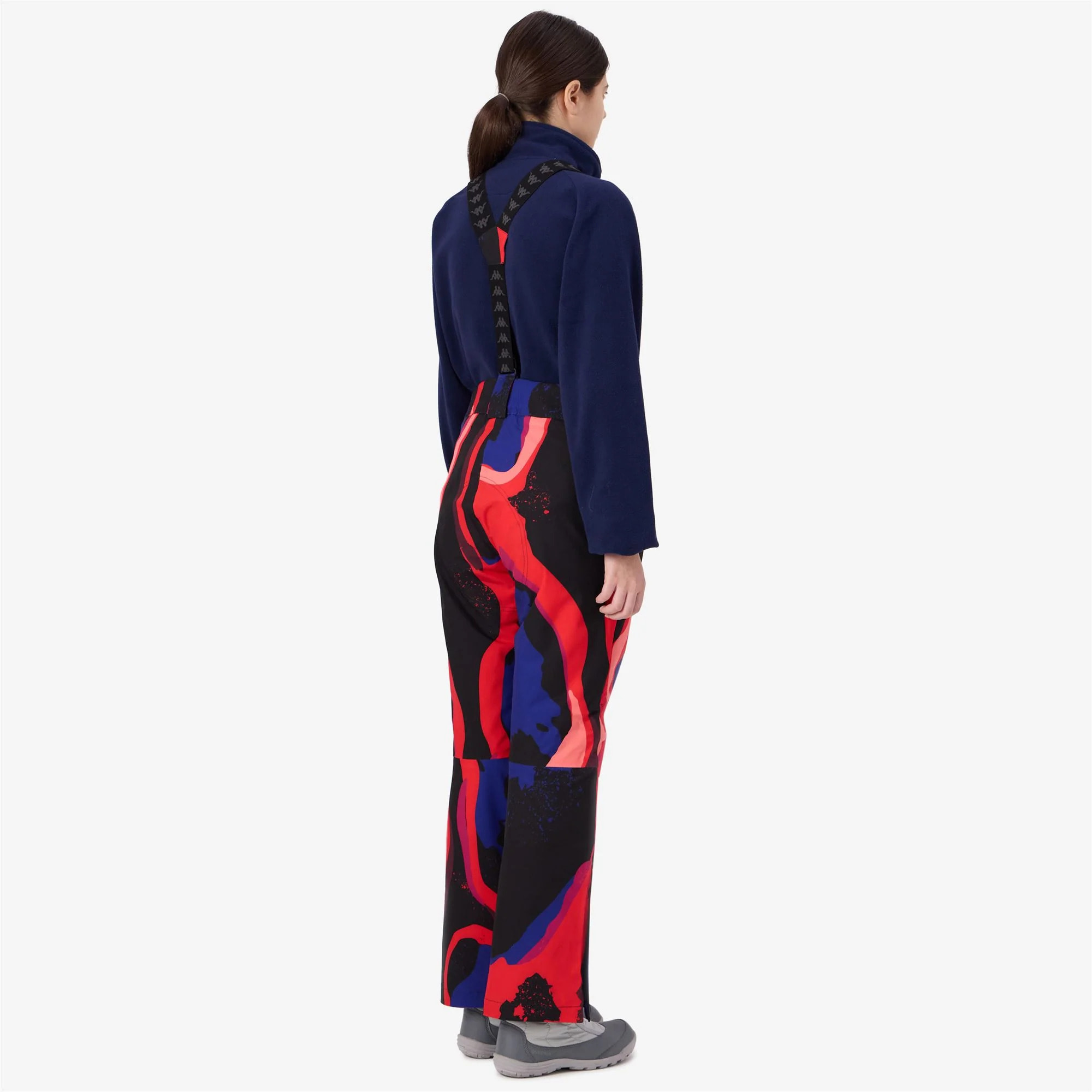 Kappa - Pantaloni Donna Rosso - 8Cento 834G