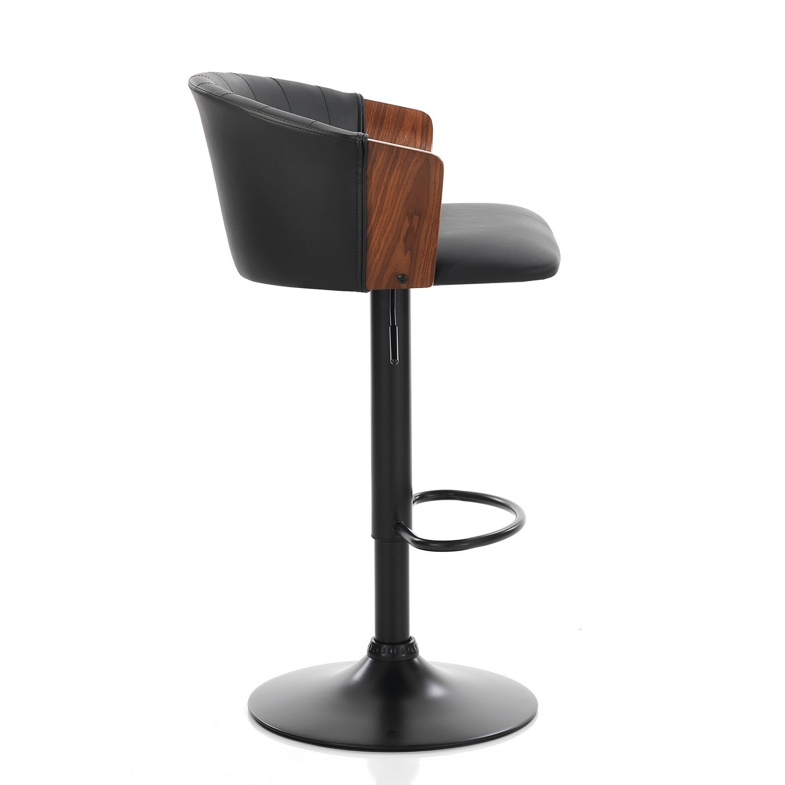 Oresteluchetta sgabello BERGEN DARK WOOD