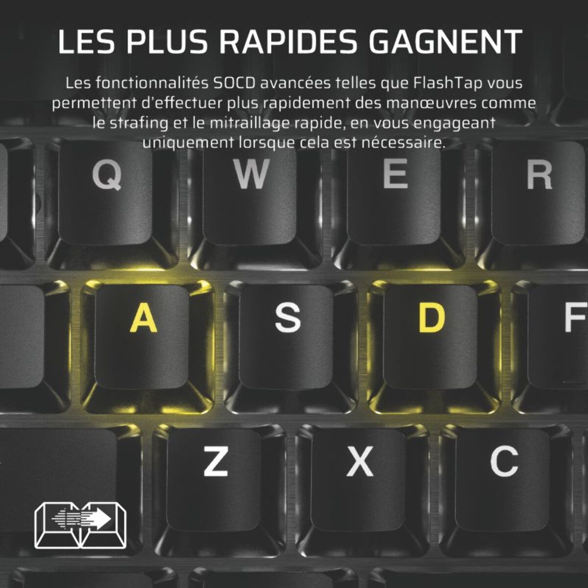 Clavier gamer sans fil CORSAIR K70 CORE TKL Wireless