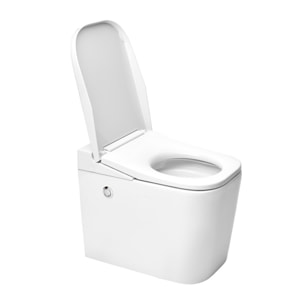 OptimFlush WC hybride avec réservoir intégré et abattant frein de chute (SATOFSHFS2)