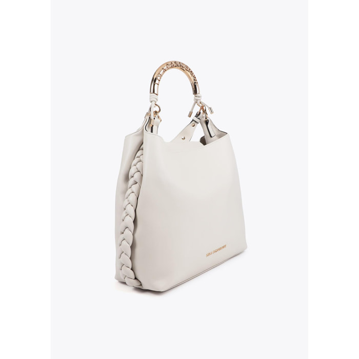 Borsa Shopper con Manico Metallico Personalizzato