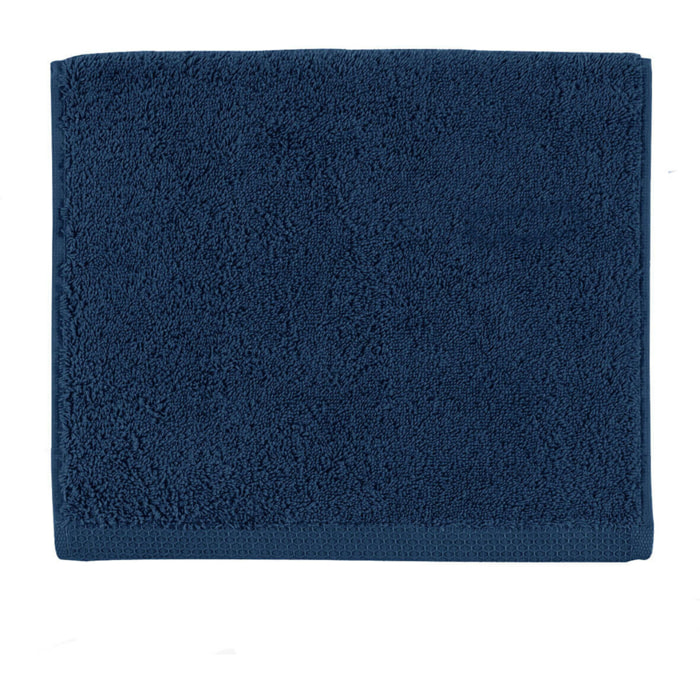 Drap de bain uni en coton, AQUA, Bleu Océan