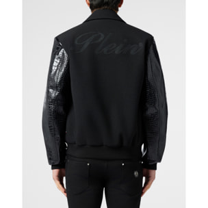 PHILIPP PLEIN Coster Jacket Cocco Sleeves & Shoulders