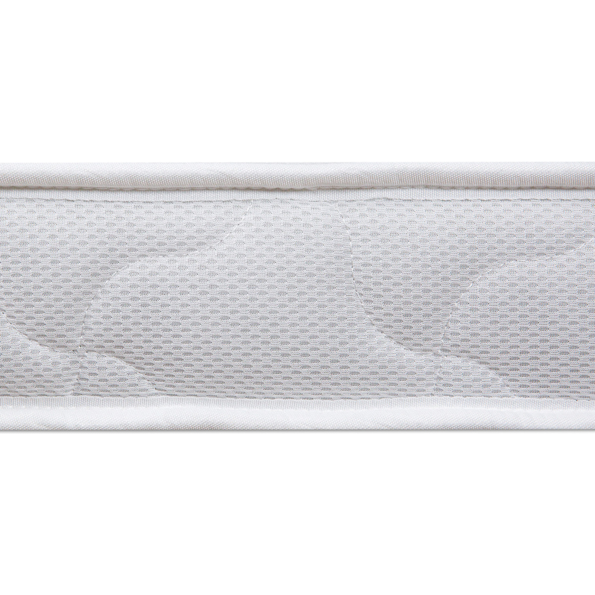 Matelas Baby Bamboo, 11 cm, Mousse Haute Densité, Soutien Medium, Tissu Bambou Antiacariens, Certifications CertiPUR Oeko-Tex
