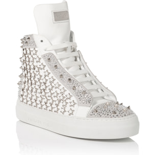 PHILIPP PLEIN Mid-Top Platforms "Human"