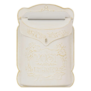 Boite aux lettres "Tino" blanc chaud H40,5cm