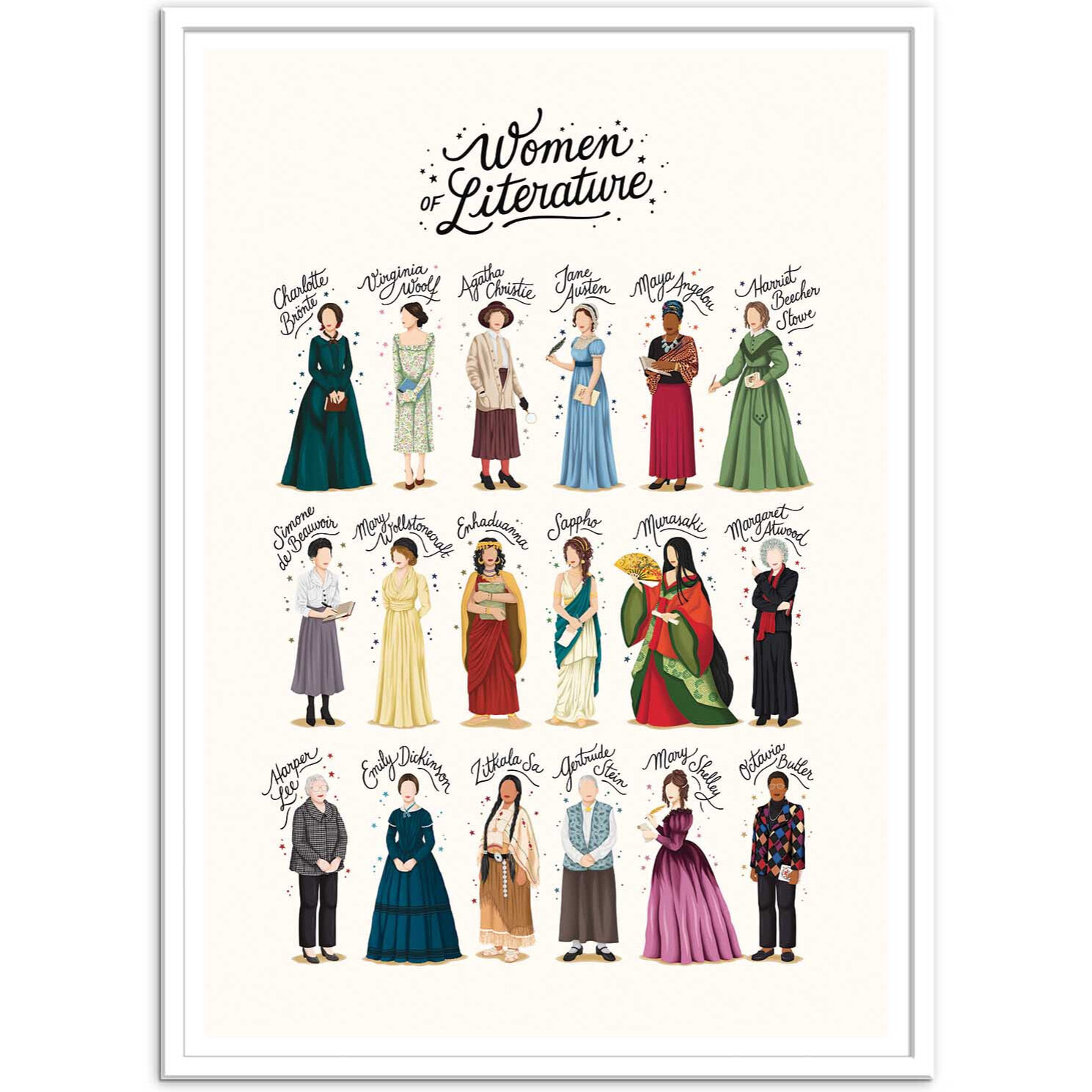 Affiche - Women of Literature - Nour Tohme