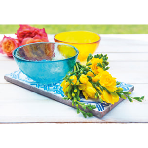 Set de 6 coupelles 13,5 cm – Excelsa Scratch, Verre multicolore