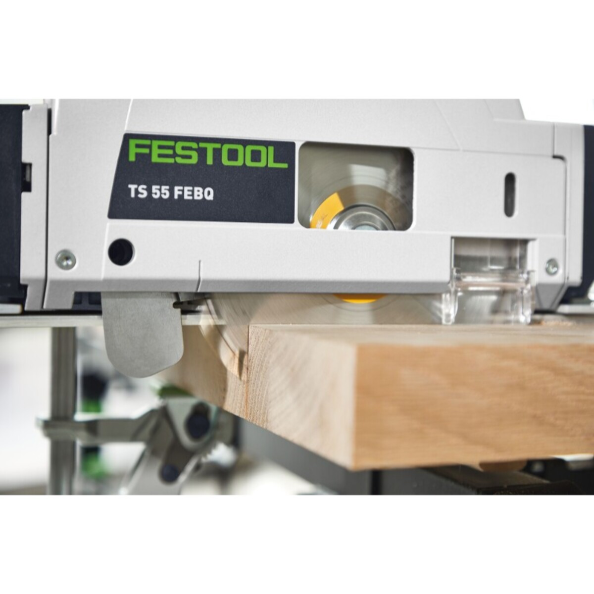 Scie plongeante TS 55 FEBQ-Plus-FS - FESTOOL - Avec lame Ø160 mm Wood + Rail FS1400/2 + Systainer - 577010