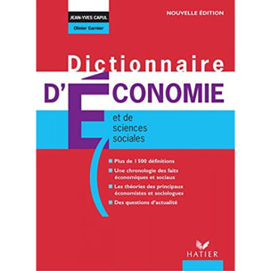 Capul, Jean-Yves | Dictionnaire d'économie et de sciences sociales | Livre d'occasion