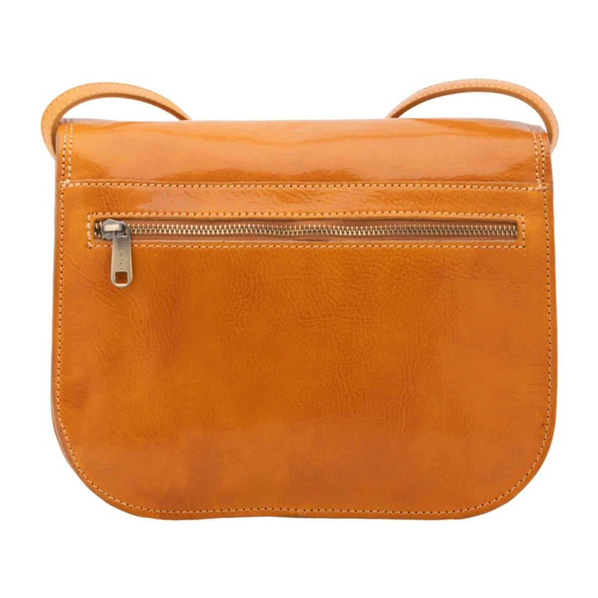 Borsa a tracolla da donna - Modello False - Vera pelle - 27.0 x 20.0 x 12.0 cm