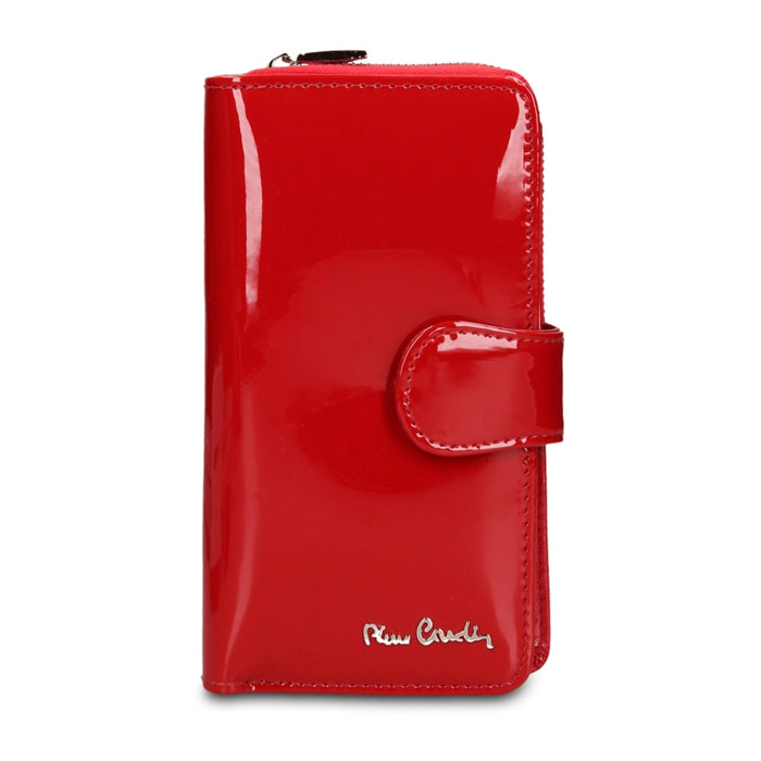 Portafoglio donna vera pelle - Modello Erisia Plus - Casual - 9.0 x 17.0 x 3.5 cm