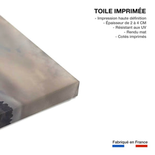 Tableau Plateau Tibetain Toile imprimée