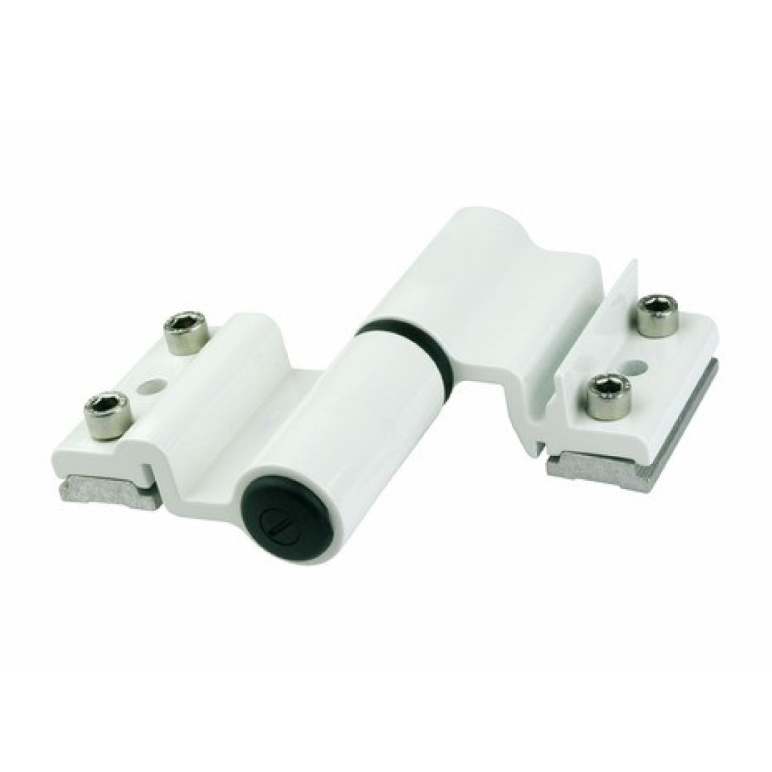 Paumelle à clamer 5511I alu noir FAPIM pour porte lourde - 5511I-37