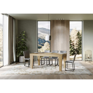 Table extensible 90x160/264 cm Spimbo Premium Chêne Nature