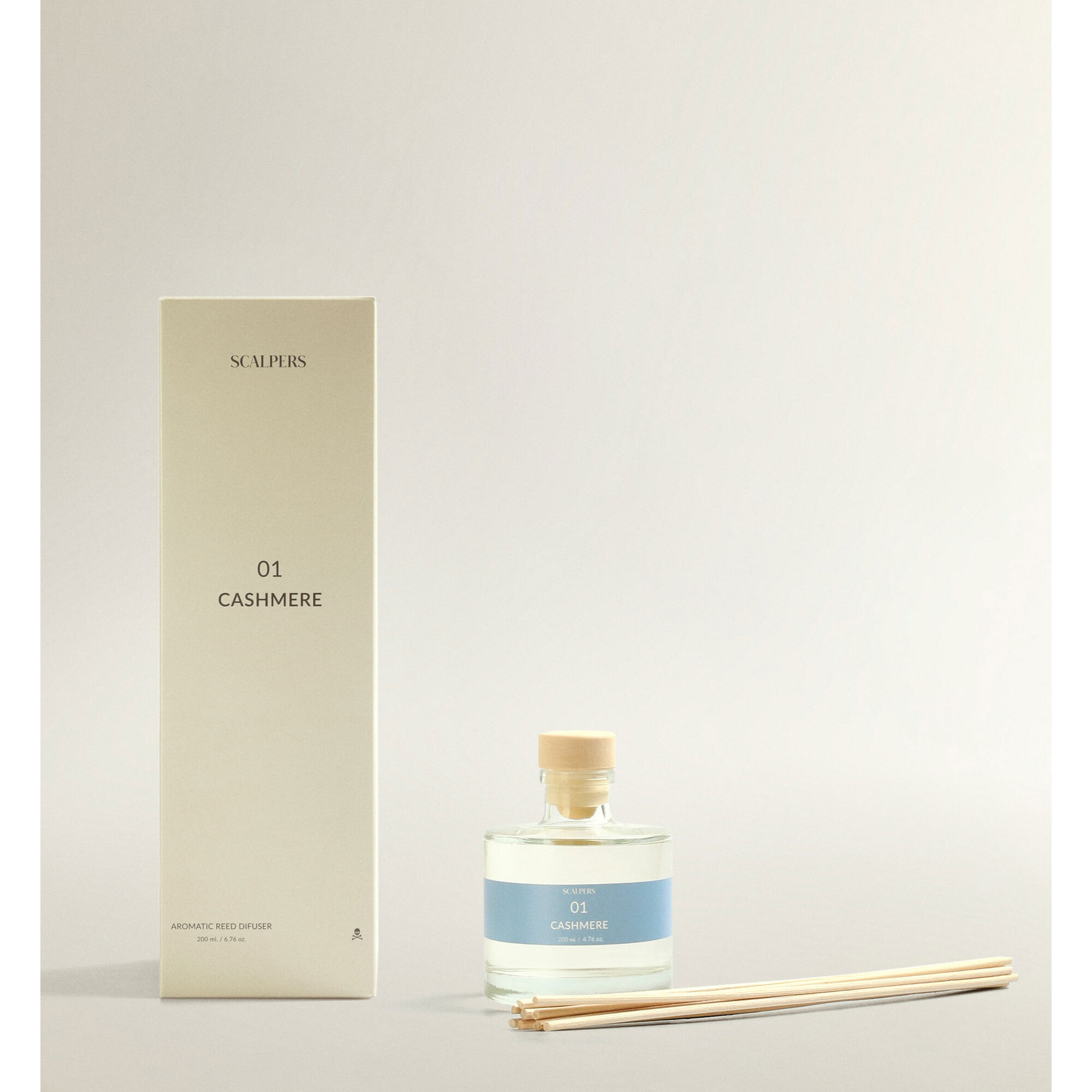 Set de 2 difusores mikado de 200ml aroma cashmere scalpers