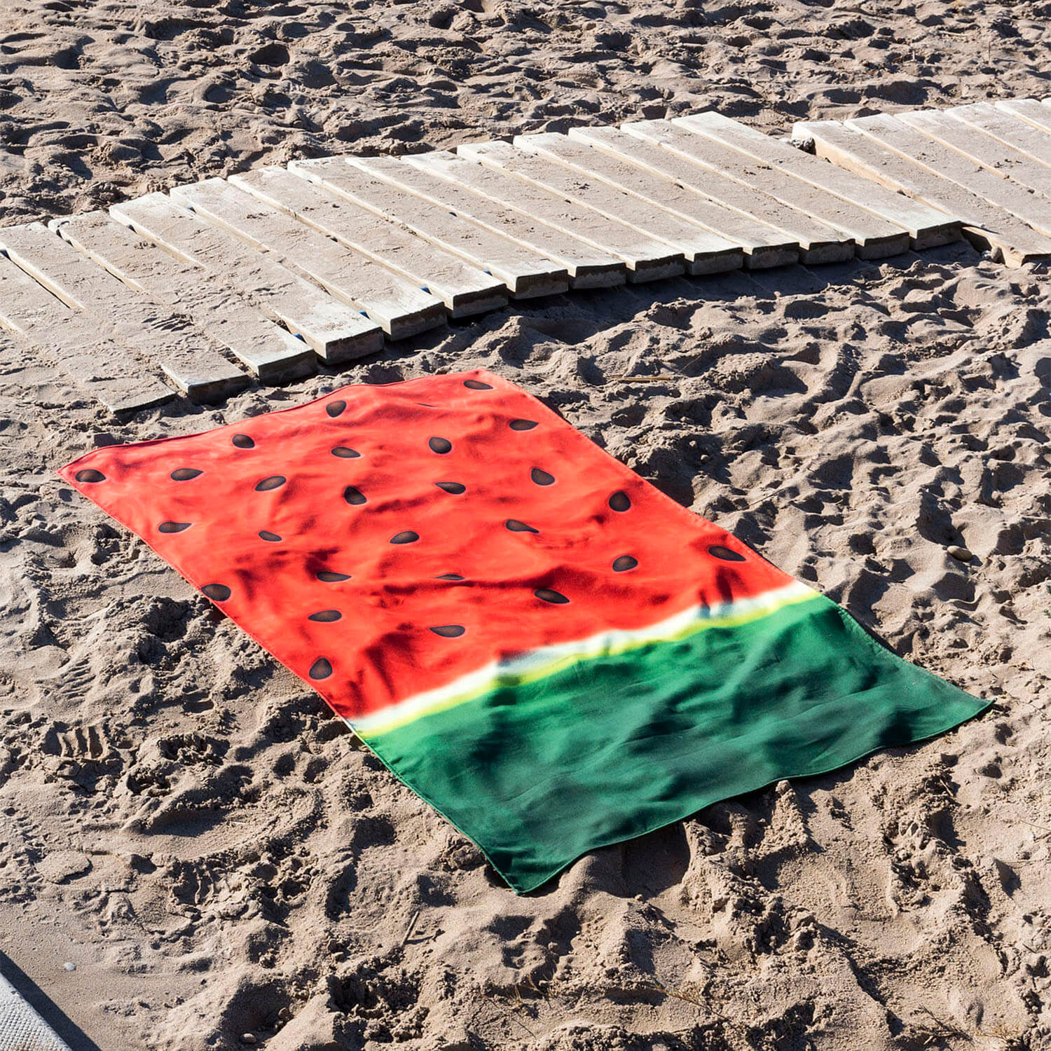 Naturals - Toalla de Playa - 100% Algodón - Ligera - Absorvente - 90x170 cm - Watermelon