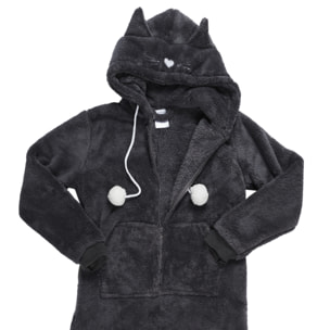 PYJAMA CHAT EN COMBINAISON ADULTE